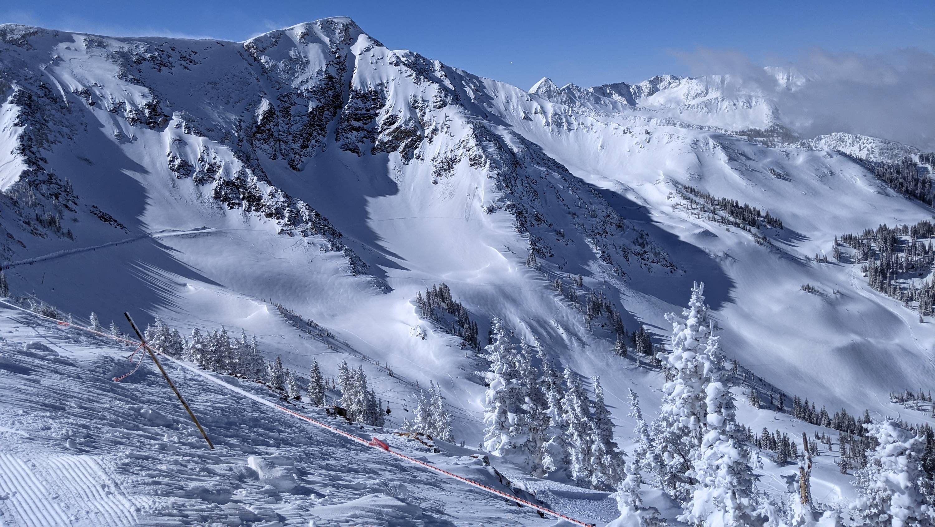 Bluebird day at Snowbird